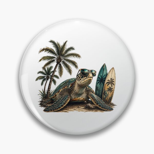 Item preview, Island Vibes Turtle designed and sold by yanisdnz.