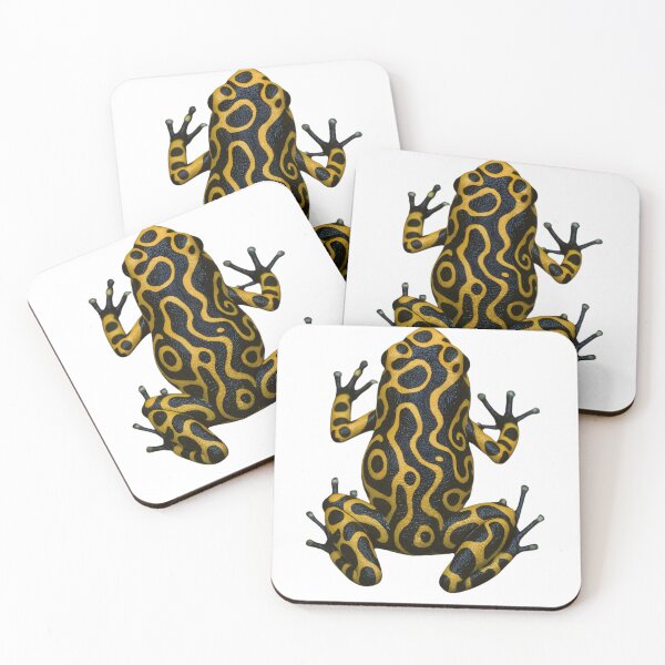 Item preview, Golden Poison Frog Back View designed and sold by SurrealSproutz.