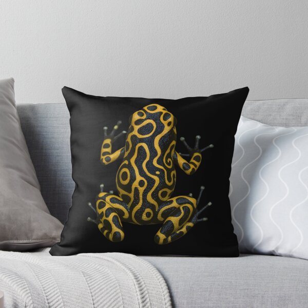 Item preview, Golden Poison Frog Back View designed and sold by SurrealSproutz.