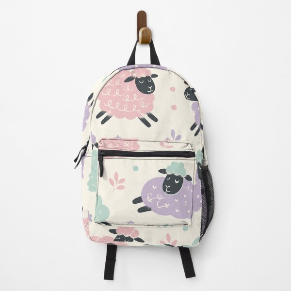Item preview, Pastel Rainbow Sheep Pattern designed and sold by potseed21.