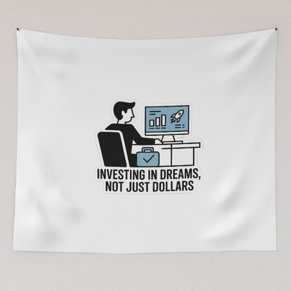 Item preview, Investing in Dreams designed and sold by NiftyWrx.