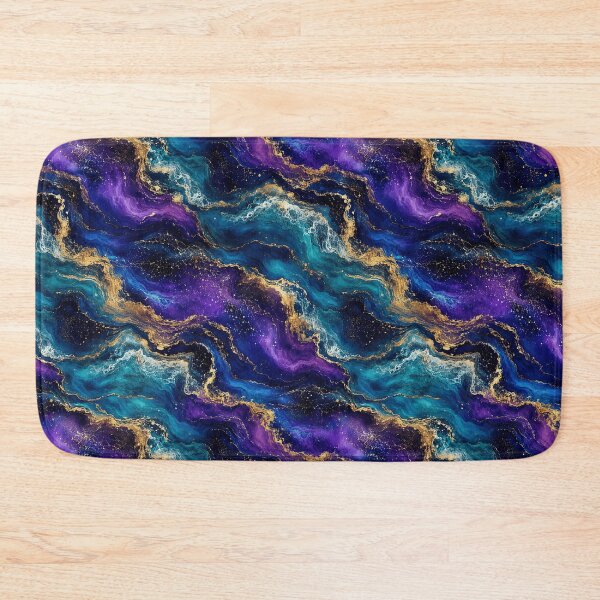 Item preview, Celestial Ocean Diagonal Gold Wave Art designed and sold by Inkworksbyshery.