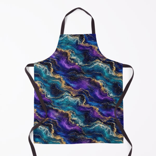 Item preview, Celestial Ocean Diagonal Gold Wave Art designed and sold by Inkworksbyshery.