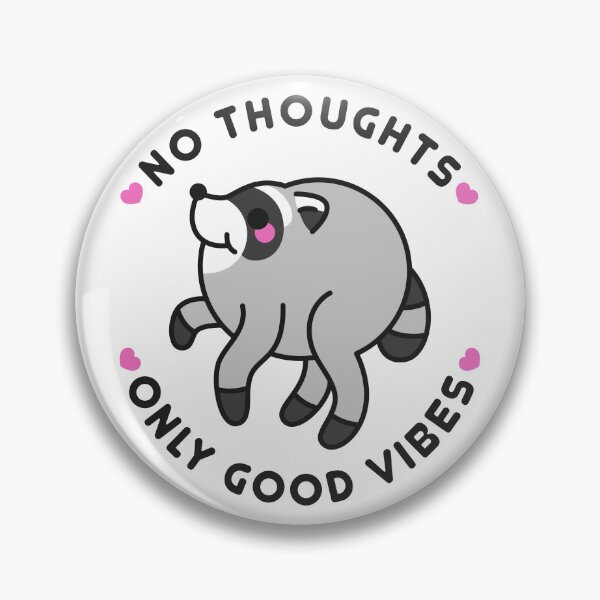 Item preview, Good Vibes Jimothy Raccoon designed and sold by Stephanie Hardy.