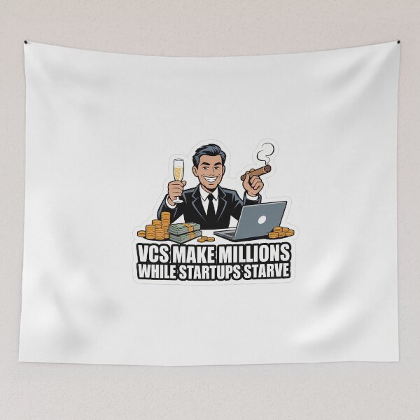 Item preview, Sarcastic VC Cartoon designed and sold by NiftyWrx.