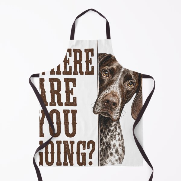 Item preview, Where Are You Going? T-Shirt, Funny Dog Lover Gift, German Shorthaired Pointer Graphic Tee, Hunting Dog Owner Shirt designed and sold by OUICHA.