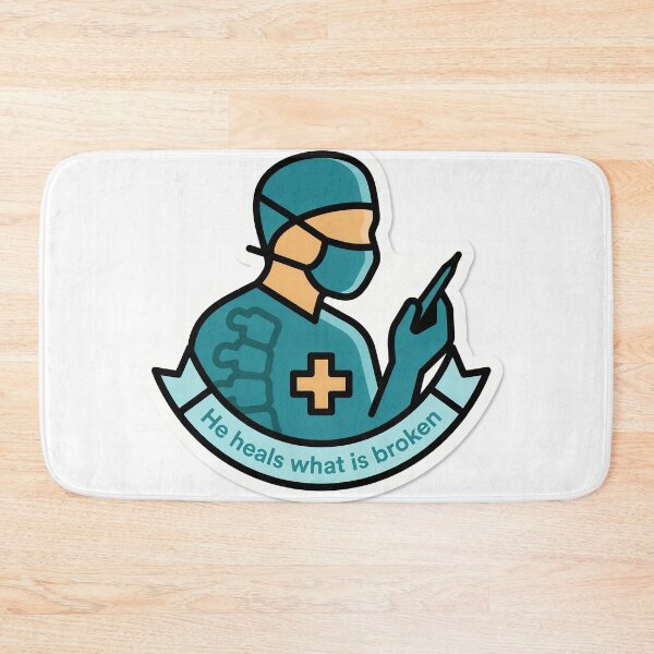Item preview, Spine Surgeon Healing Icon designed and sold by NiftyWrx.
