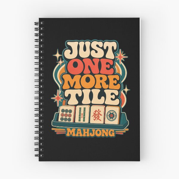 Item preview, Mahjong Game Player Craves Another Tile Retro Style designed and sold by snowry.