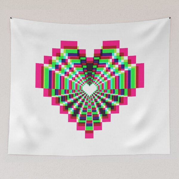 Item preview, Pixel Heart -  Synthwave 2 designed and sold by animinimal.