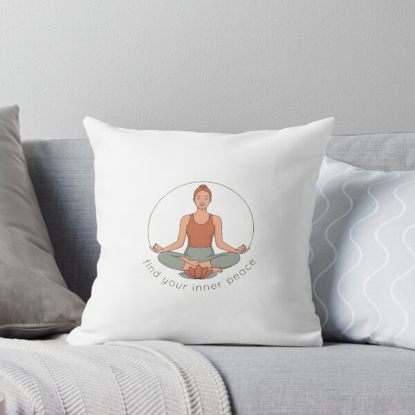 Item preview, Find Your Inner Peace Yoga Art designed and sold by NiftyWrx.