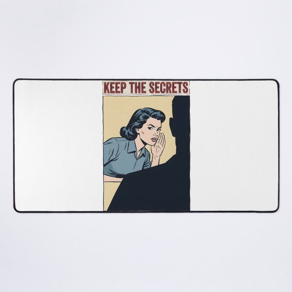 Item preview, Whispering Dark Shadow Minimalist Comic Poster designed and sold by DuckOddity.
