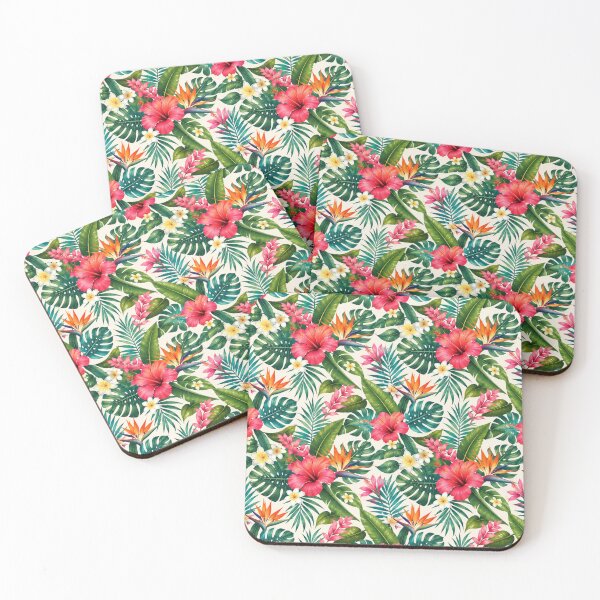 Item preview, Vibrant Tropical Botanical Seamless Pattern designed and sold by AndGarciart.