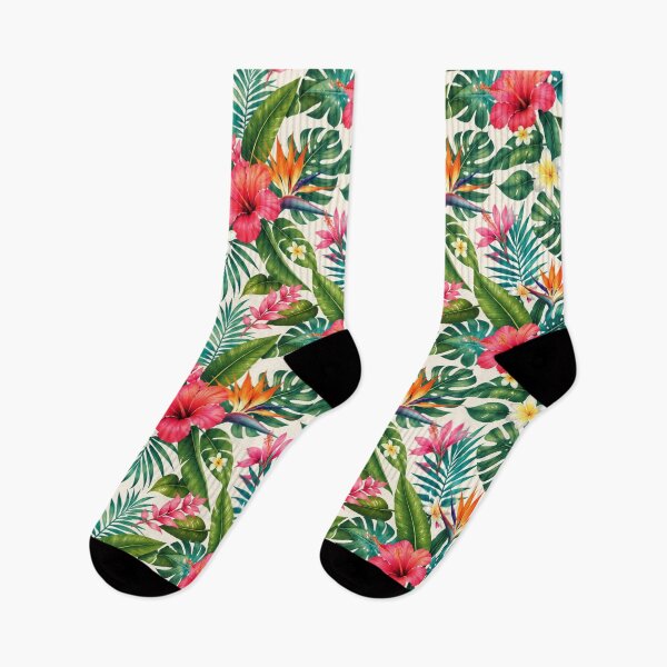 Item preview, Vibrant Tropical Botanical Seamless Pattern designed and sold by AndGarciart.