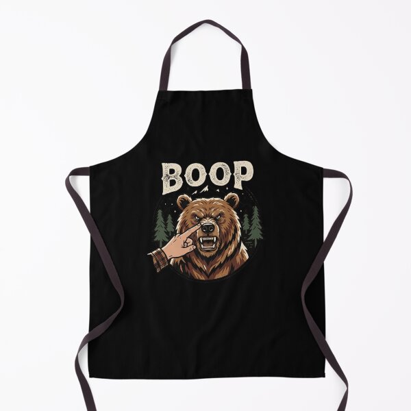 Item preview, BOOP Grumpy Bear Nose Poke Forest Animal Design designed and sold by snowry.