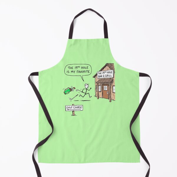 Item preview, Golfer Heads to the 19th Hole designed and sold by ThreadRiotTees.