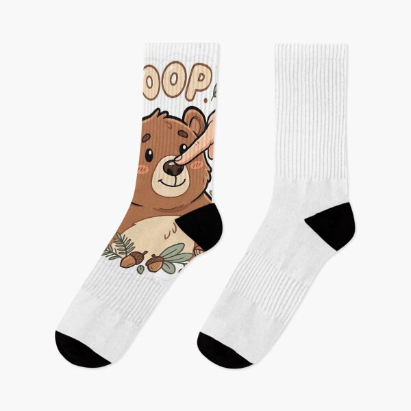 Item preview, BOOP. Cute Bear Nose Tap Forest Animal Lover designed and sold by snowry.