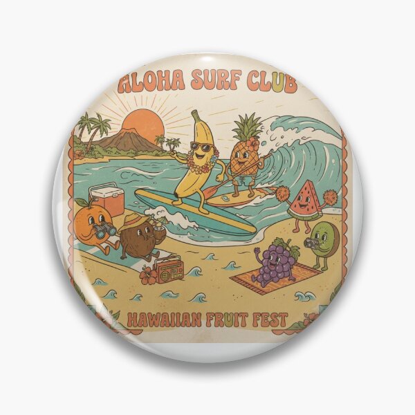 Item preview, Hawaiian Fruit Fest designed and sold by VintageArtByIda.