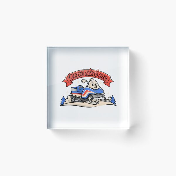 Item preview, Playful Snowmobiling Quote designed and sold by NiftyWrx.