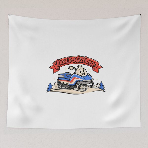 Item preview, Playful Snowmobiling Quote designed and sold by NiftyWrx.