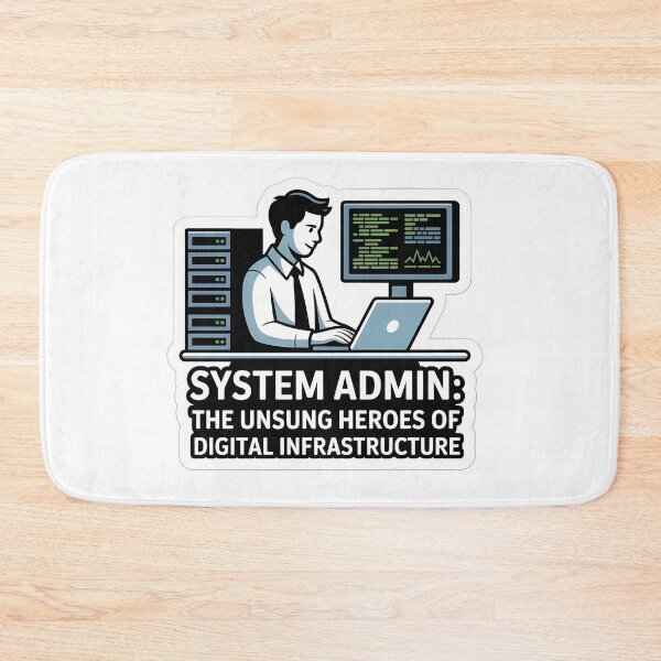 Item preview, System Admin Hero Quote designed and sold by NiftyWrx.