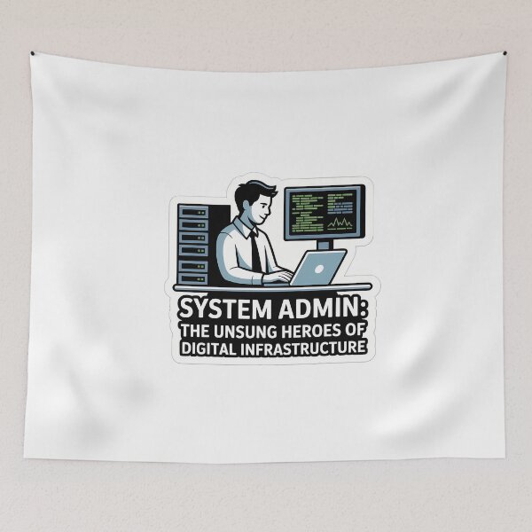 Item preview, System Admin Hero Quote designed and sold by NiftyWrx.