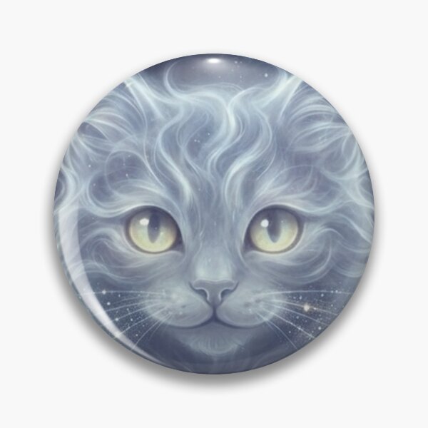 Item preview, Celestial Spirit Cat Cosmic Ghost Feline Moon Fantasy Art Halloween designed and sold by Ghostlycats2026.