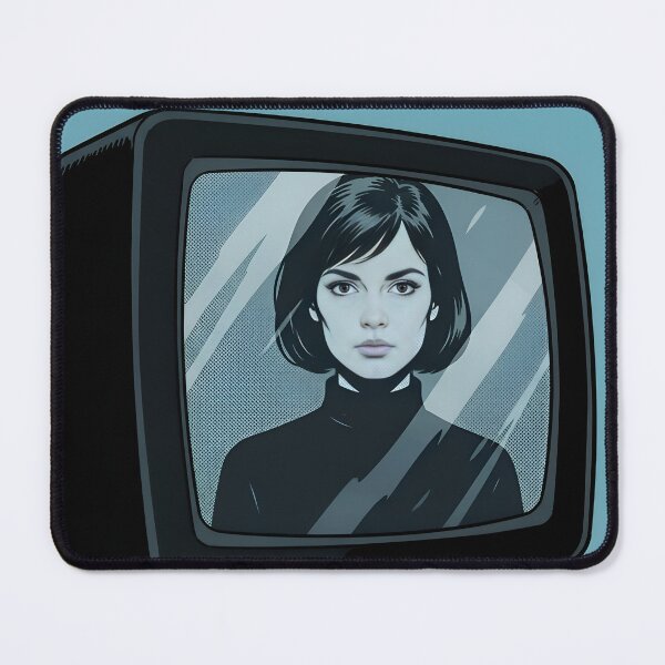 Item preview, Screen Reflection Dark Monitor Comic Poster designed and sold by DuckOddity.