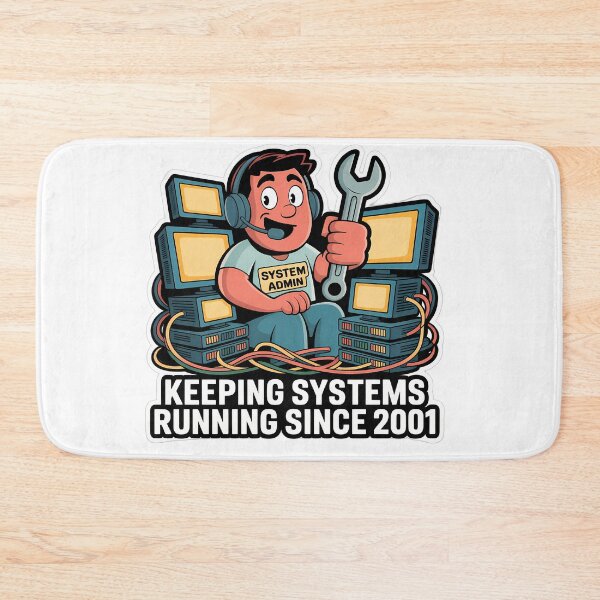Item preview, System Admin Humor with Wrench designed and sold by NiftyWrx.