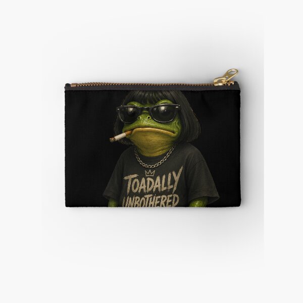 Item preview, Toadally Unbothered Frog designed and sold by SurrealSproutz.