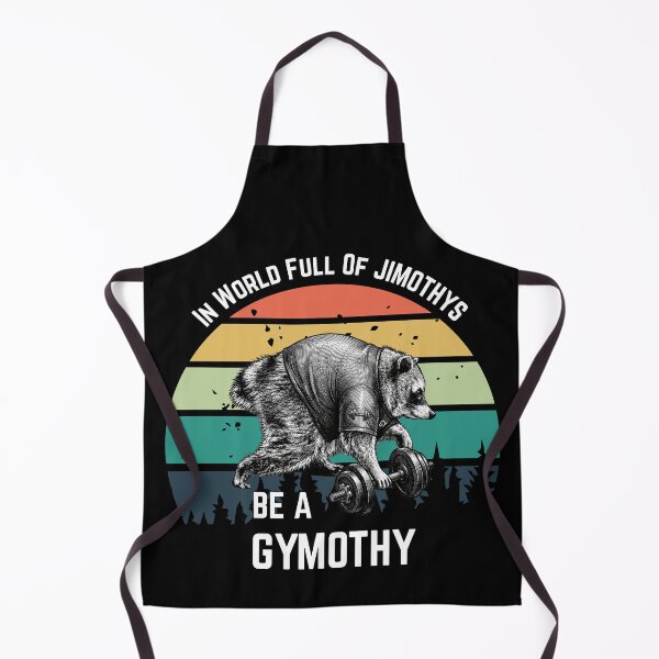 Item preview, Vintage Jimothy Raccoon Gym Design | Retro Sunset Lifting Trash Panda Graphic Tee | Funny Workout Fitness Weightlifting designed and sold by WillCraftx.