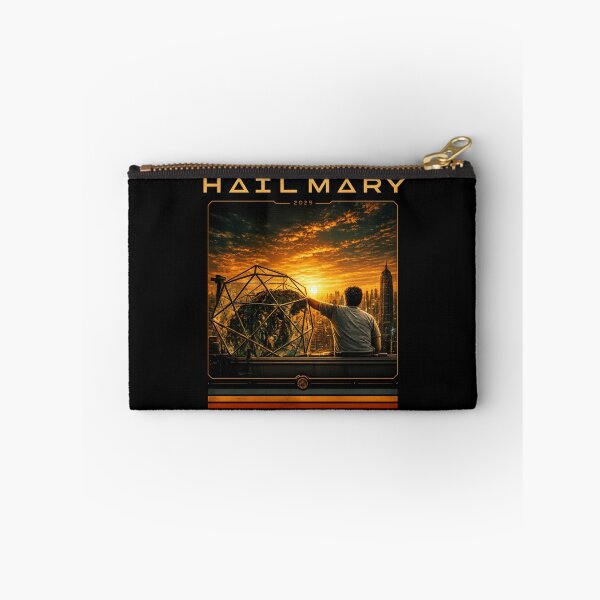 Item preview, Project Hail Mary | Sci-Fi Survival at the Edge of Humanity | Golden Space Odyssey Poster Art designed and sold by Artify Works.