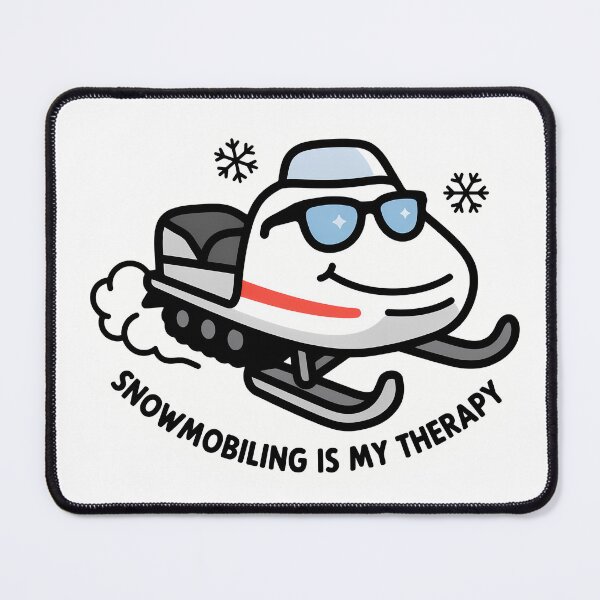Item preview, Snowmobiling Therapy designed and sold by NiftyWrx.