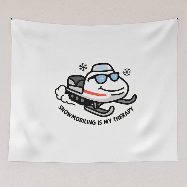 Item preview, Snowmobiling Therapy designed and sold by NiftyWrx.