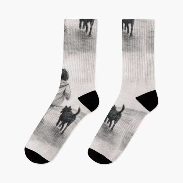 Item preview, Walk by the sea - Girl and her dog designed and sold by Natalia-Vlad.