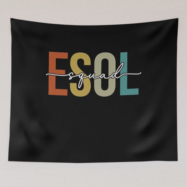 Item preview, ESOL Squad Teacher First Day of Back to School Staff designed and sold by gunaone-design.