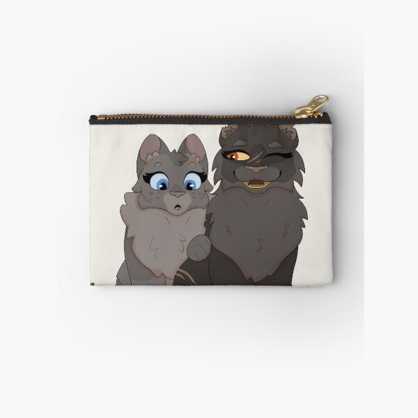 Item preview, Yellow Fang and Cinder Pelt - Fighting Felines designed and sold by HeneryettasArt.