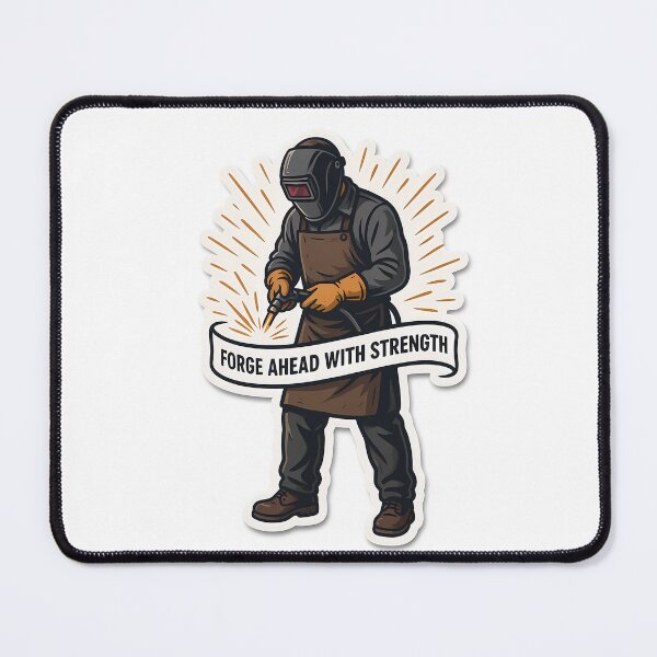 Item preview, Forge ahead with strength designed and sold by NiftyWrx.