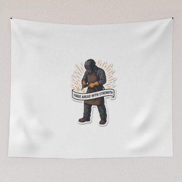 Item preview, Forge ahead with strength designed and sold by NiftyWrx.