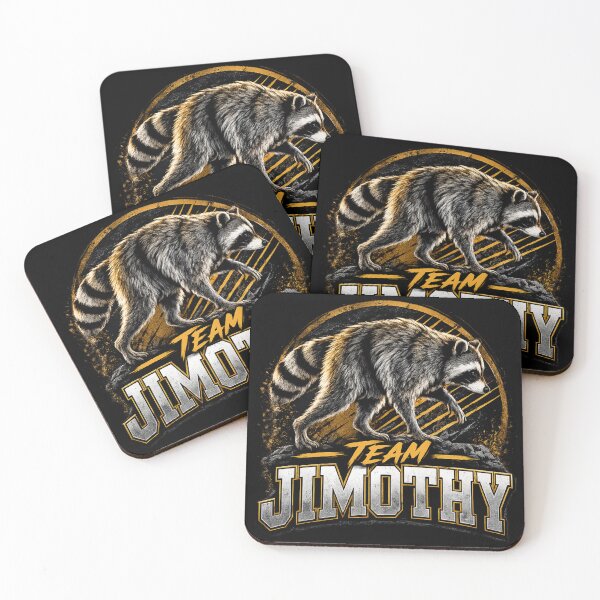 Item preview, Team Jimothy Raccoon Vintage Mascot | Funny Wildlife Fan Design designed and sold by Artify Works.
