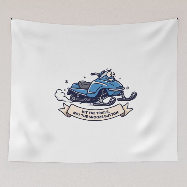 Item preview, Snowmobile Adventure Quote designed and sold by NiftyWrx.