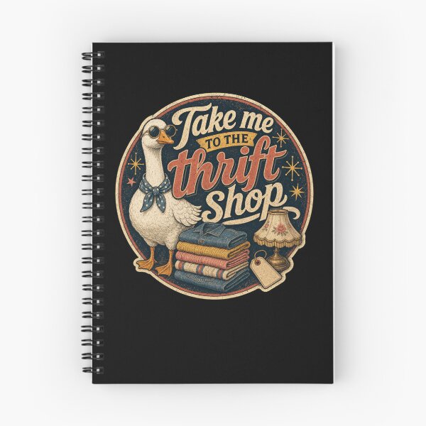 Item preview, Take me to the Thrift Shop Goose Vintage Style designed and sold by snowry.
