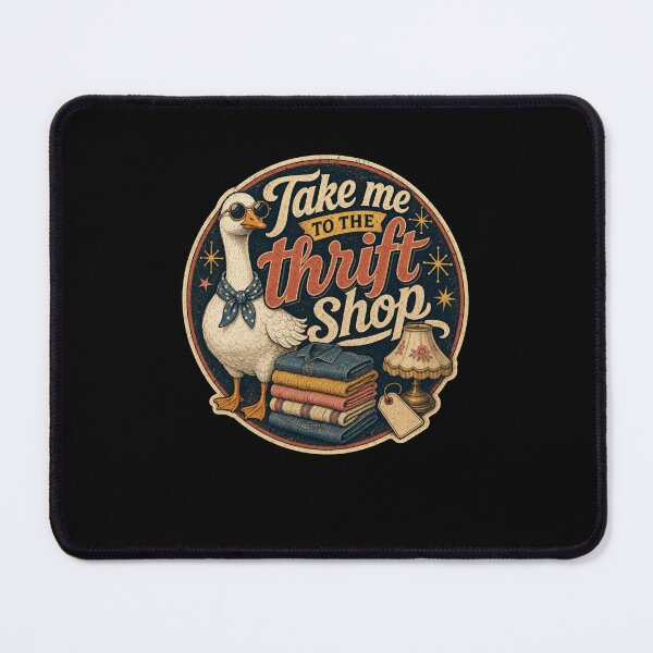Item preview, Take me to the Thrift Shop Goose Vintage Style designed and sold by snowry.