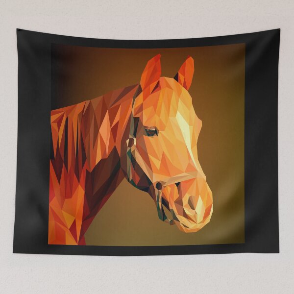 Item preview, Brown Horse Geometry designed and sold by tqueen.