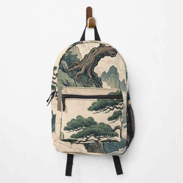 Item preview, Ancient Tree Overlooks Misty Mountains designed and sold by Elsdansby.