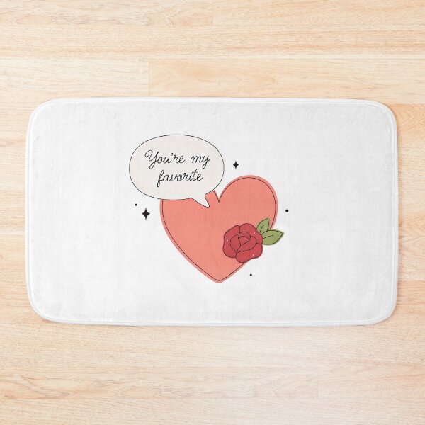Item preview, Playful Heart with Rose Quote designed and sold by NiftyWrx.