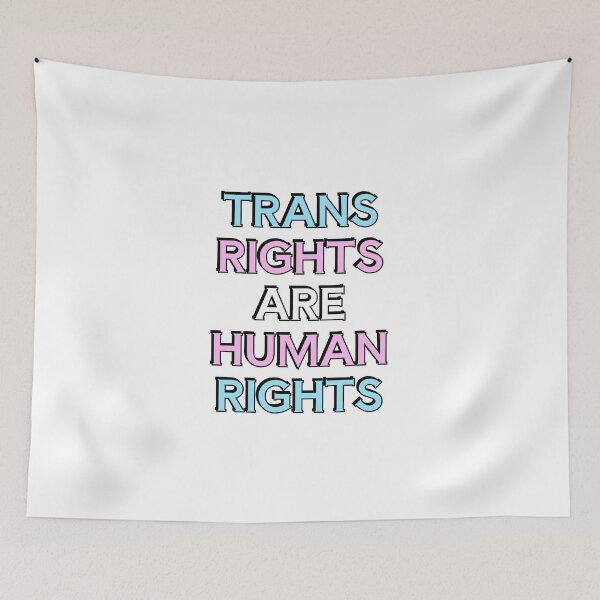 Item preview, Trans Rights Are Human Rights  designed and sold by Inspirationmotivation.