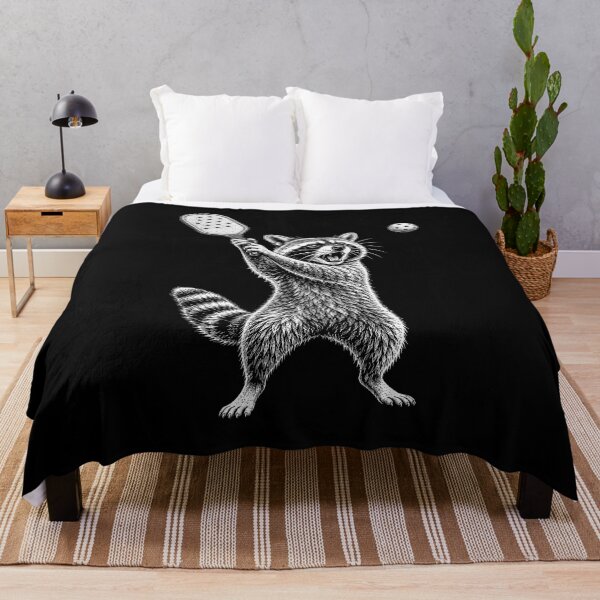 Item preview, Vintage Pickleball Raccoon designed and sold by gunaone-design.
