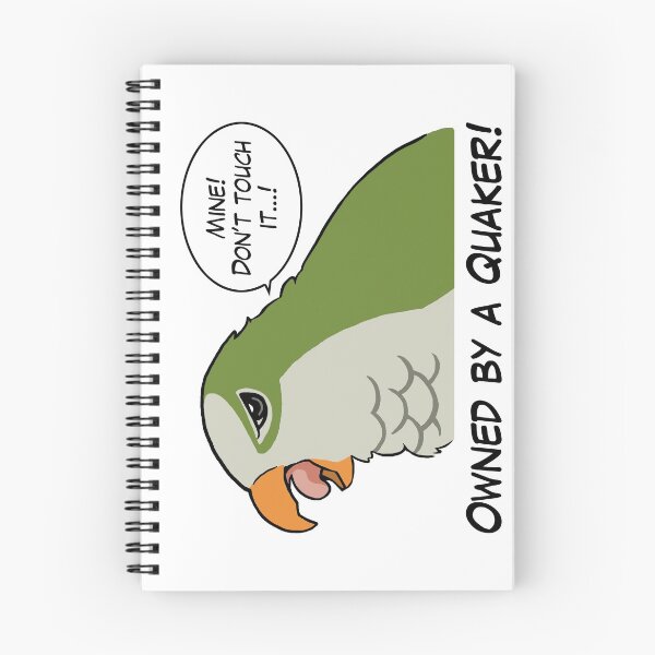 Item preview, Owned by a green quaker designed and sold by lifewithbirds.