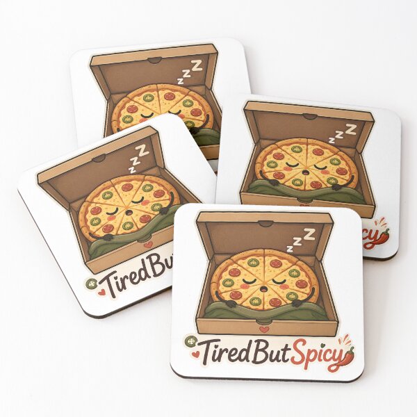 Item preview, Cute Sleeping Pizza designed and sold by TiredButSpicy.