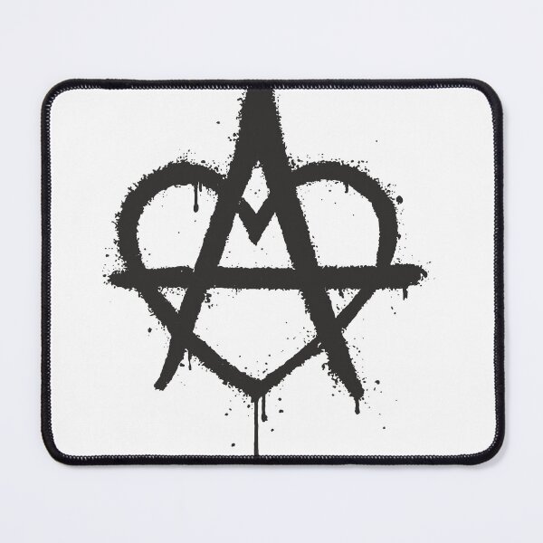 Item preview, Spray Paint Anarchy Symbol Shirt | Grunge Punk Graphic Tee designed and sold by Buldakov.